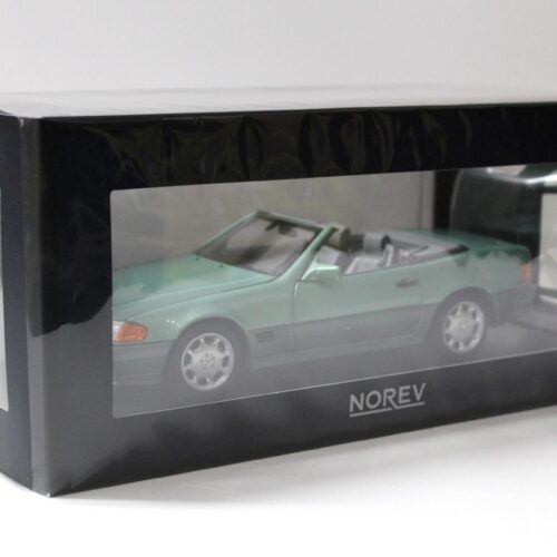 1:18 Norev Mercedes 500SL Cabriolet R129 green metallic 1989 LIMITED 200 pcs.