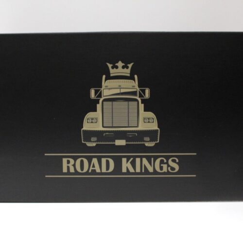 1:18 Road Kings Peterbilt 359 SZM 1967 blue metallic/ red flames