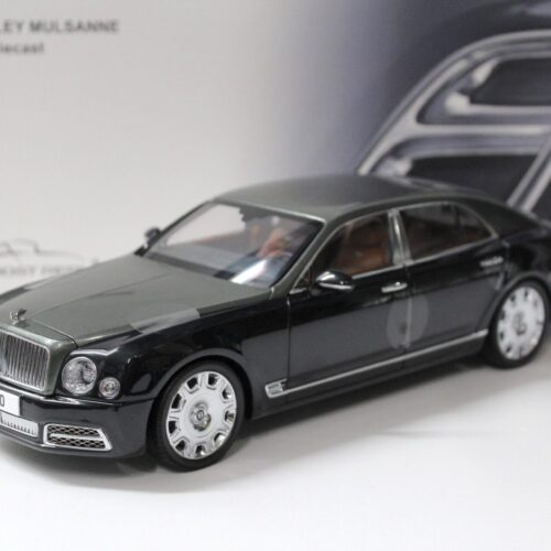 1:18 Almost Real Bentley Mulsanne Speed 2017 Light Emerald / Midnight Emerald