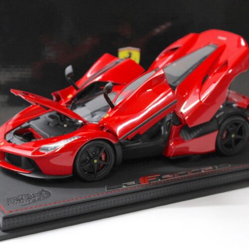 1:18 BBR Ferrari LaFerrari Rosso Corsa 322/ black wheel FULL OPENING LIMITED 100 pcs.