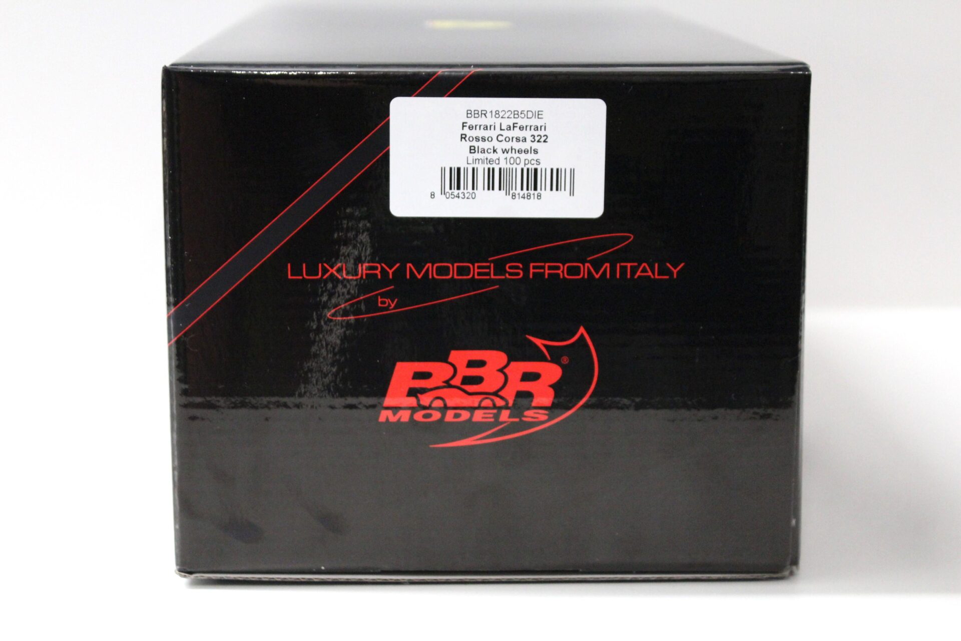 1:18 BBR Ferrari LaFerrari Rosso Corsa 322/ black wheel FULL OPENING LIMITED 100 pcs.