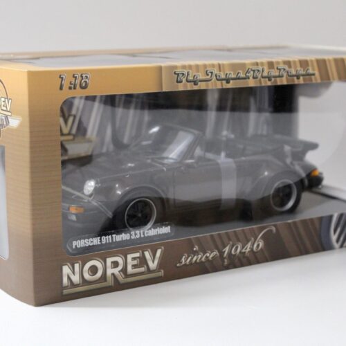 1:18 Norev Porsche 911 Turbo 3.3 Cabriolet brown metallic - Image 4