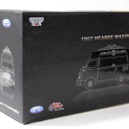 1:18 La Mini Miniera Fiat 600 Multipla 1962 Hearse Wagen Bestattungswagen black