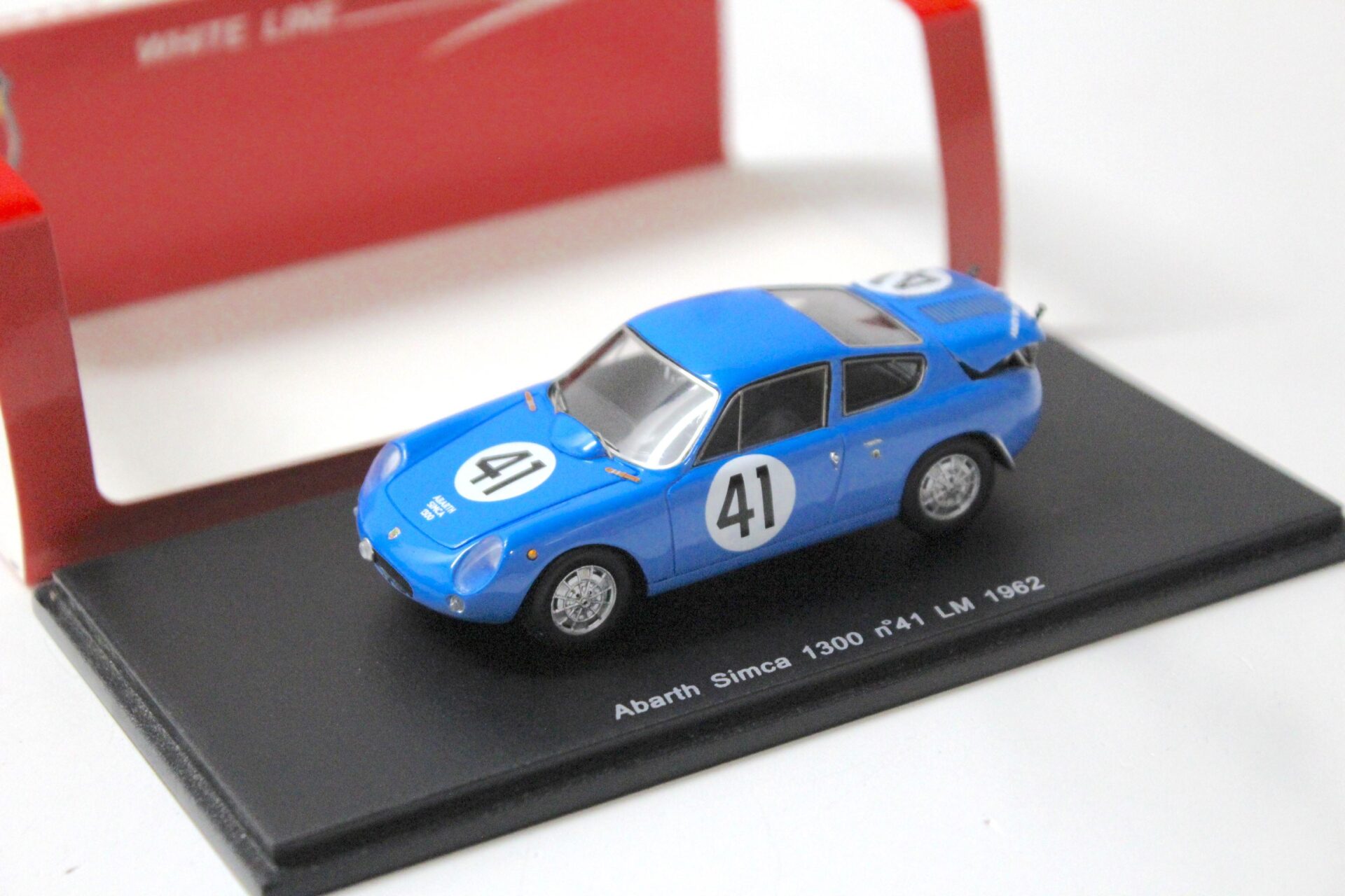 1:43 Spark Abarth Simca 1300 #41 Le Mans LM 1962 blue
