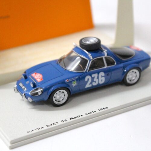 1:43 Spark Bizarre Matra DJET 5S Rally Monte Carlo 1966 blue #236 - Image 1