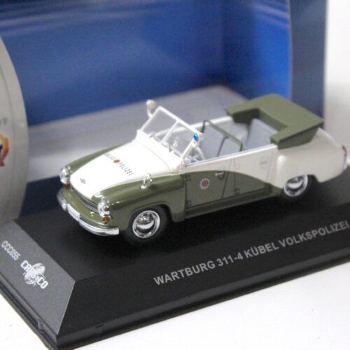 1:43 Cars&Co IST Wartburg 311-4 Kübel Volkspolizei VP green/ white