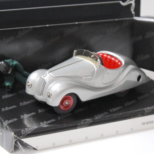 Schuco-Classic 01000 Akustico 2002 mit Schuco-Fritz Figur silver