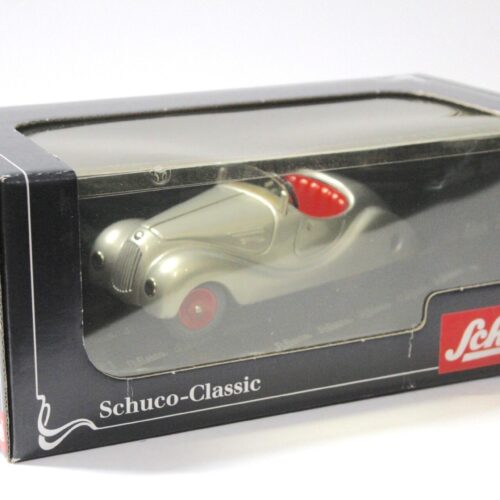 Schuco-Classic 01000 Akustico 2002 mit Schuco-Fritz Figur silver