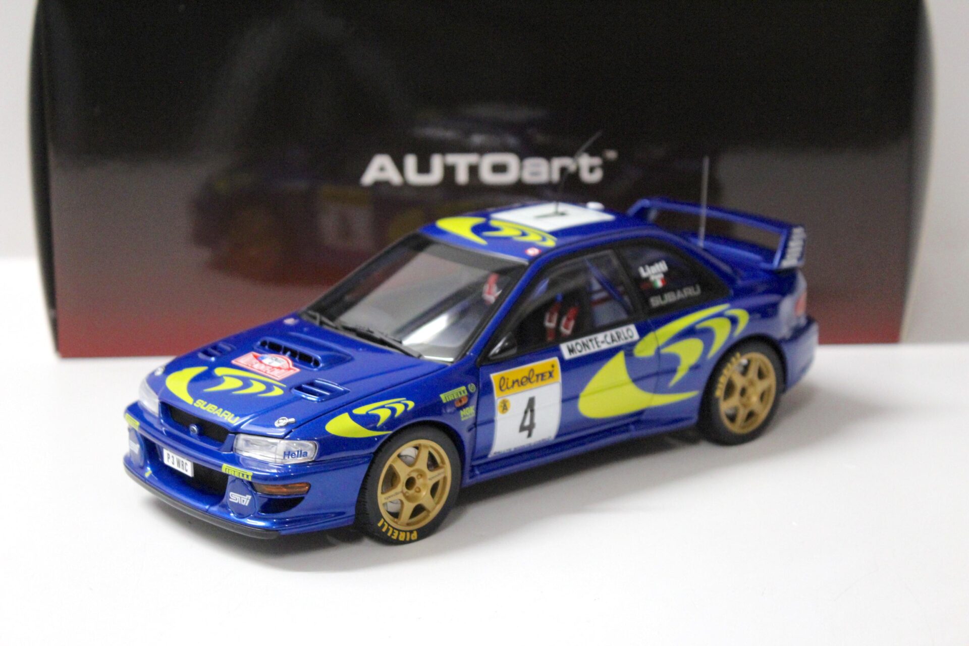 ID 57468 orig.jpg 1:18 AUTOart Subaru Impreza WRC 1997 LIATTI/ PONS #4 Rallye Monte Carlo