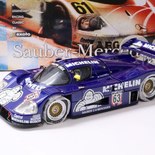 1:18 Exoto Sauber Mercedes C9 German Super Cup 1987 MICHELIN