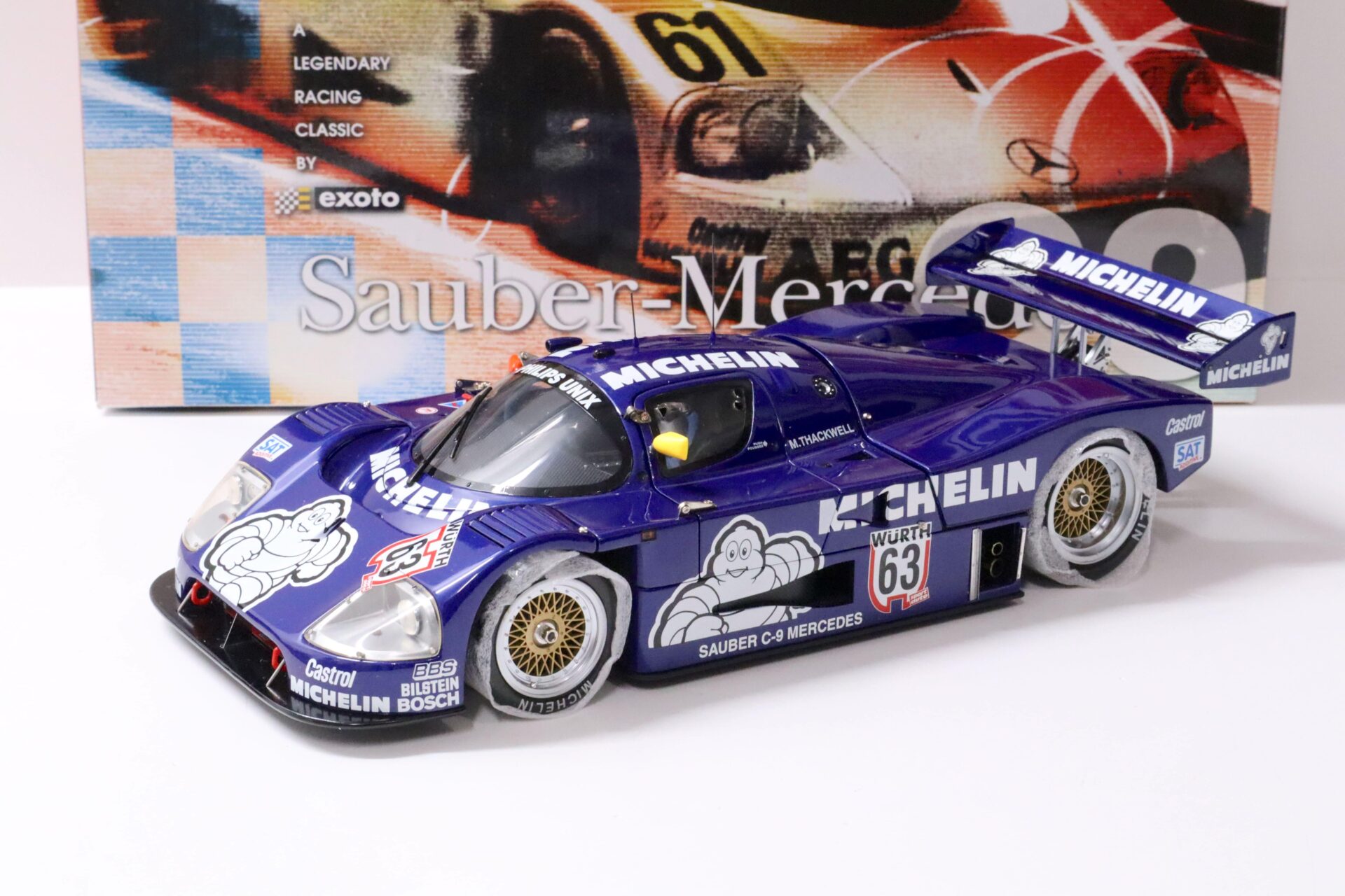 EXOTO 1/18  Sauber Mercedes C9 #63 ルマン優勝 EXOTO 1/18 Sauber Mercedes C9 #63 ルマン優勝