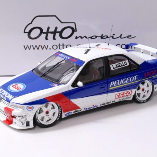 1:18 OTTO mobile OT364 Peugeot 405 MI16 Super Tourisme 1995 #1 Aiello - Image 1