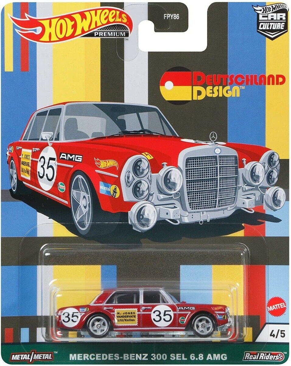 ID 58995 orig 1.jpg 1:64 Hot Wheels Deutschland Design 2021 Car Culture Premium Mercedes 300 SEL 6.8 AMG #35
