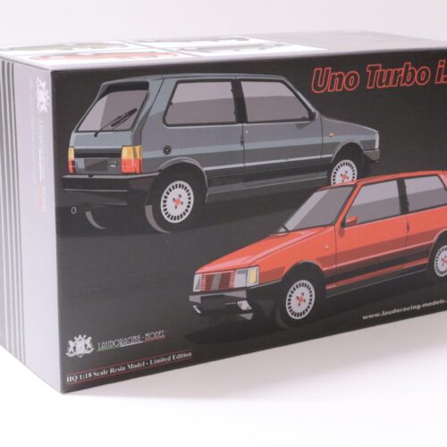 1:18 Laudoracing-Model Fiat Uno Turbo I.E. 1987 black - Image 4