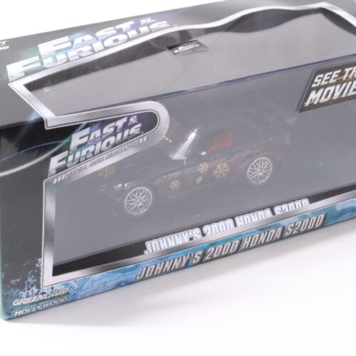 1:43 Greenlight Fast and Furious JOHNNY´s 2000 Honda S2000 black