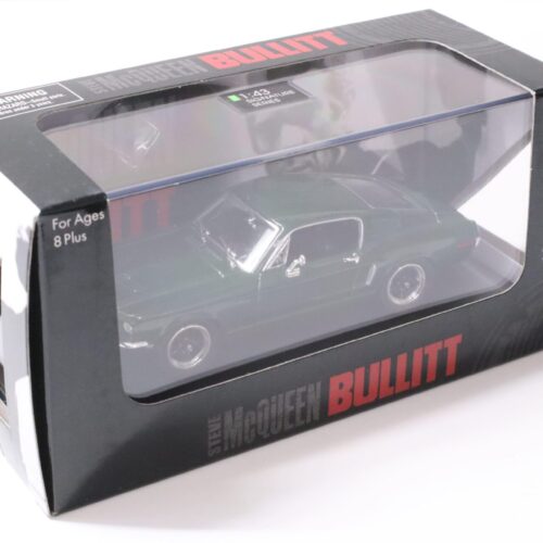 1:43 Yat Ming Signature Series 1968 Ford Mustang GT BULLITT Steve McQueen green