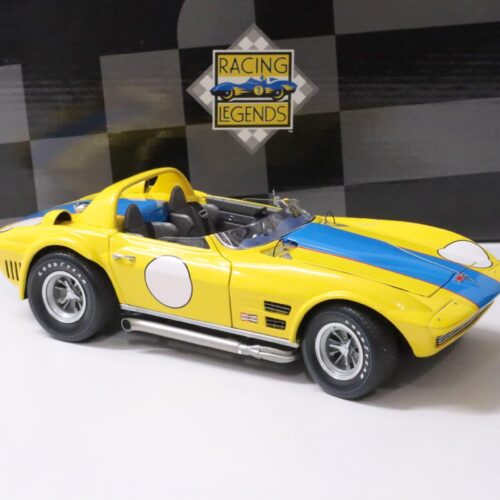 1:18 Exoto Chevrolet Grand Sport Roadster Chicago Hobby Show 1964 yellow