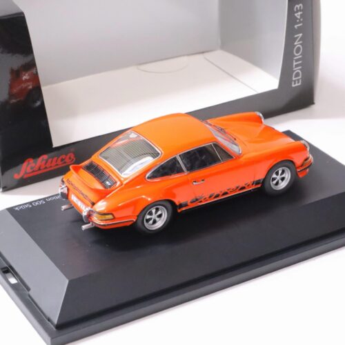 1:43 Schuco Porsche 911 Carrera RS 2.7 Coupe Phoenix red/ orange - Image 2