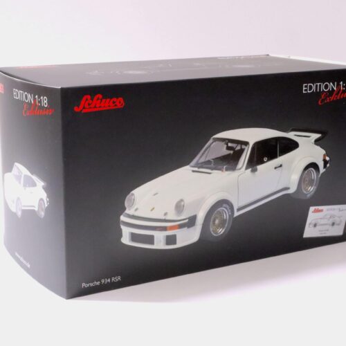 1:18 Schuco Porsche 934 RSR Street Plain grandprix white