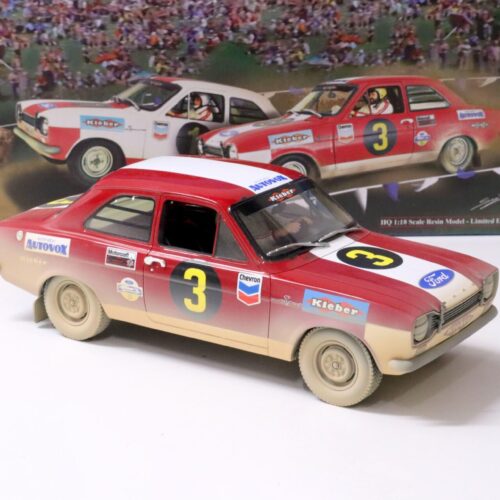 1:18 Laudoracing-Model Ford Escort Rally 1968 Bud Spencer #3 red