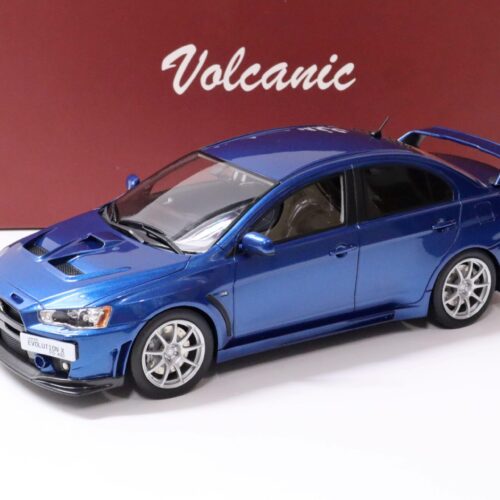 1:18 BM Creations Mitsubishi Lancer Evolution EVO X FQ400 LHD blue metallic