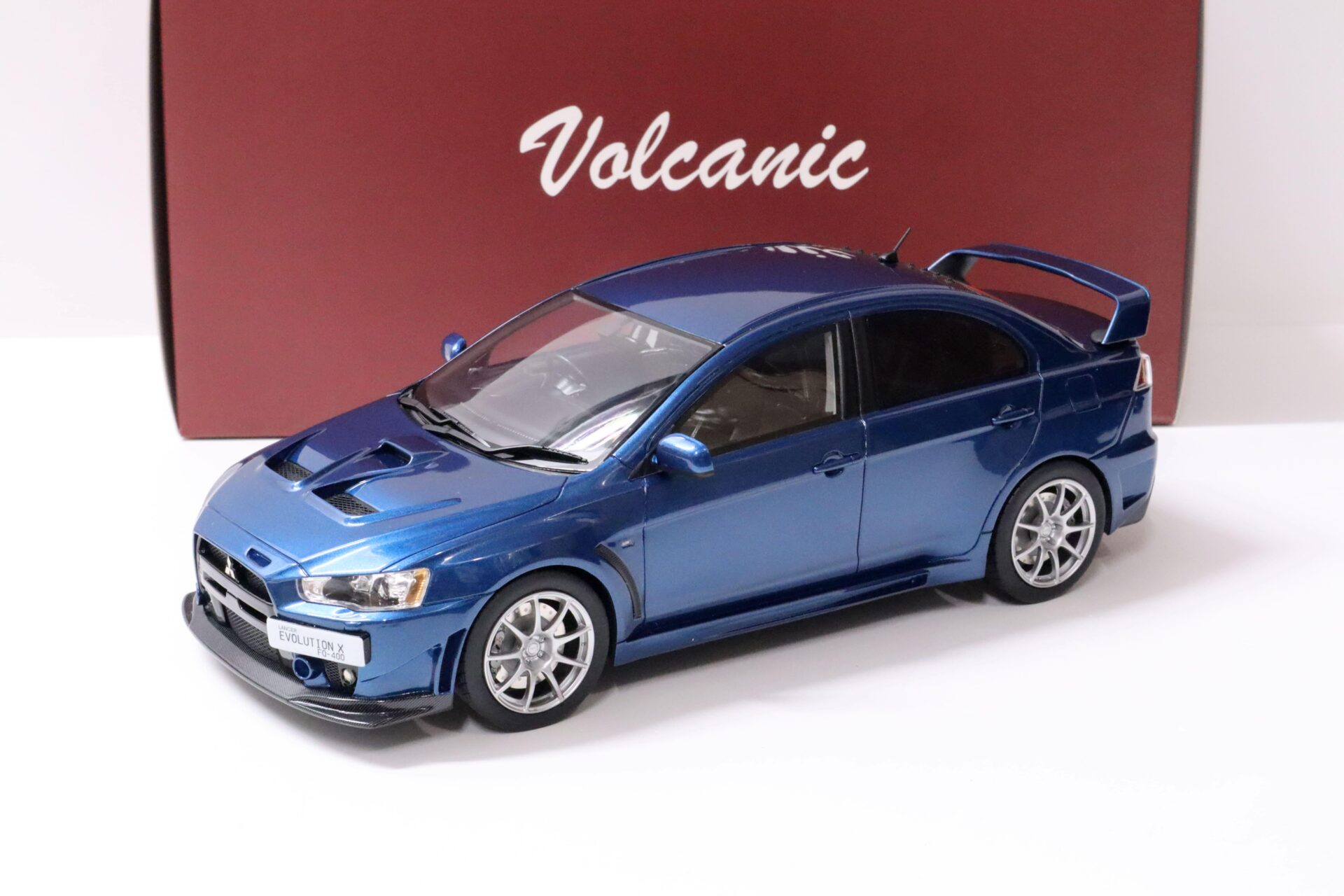 ID 60681 orig.jpg 1:18 BM Creations Mitsubishi Lancer Evolution EVO X FQ400 RHD blue metallic