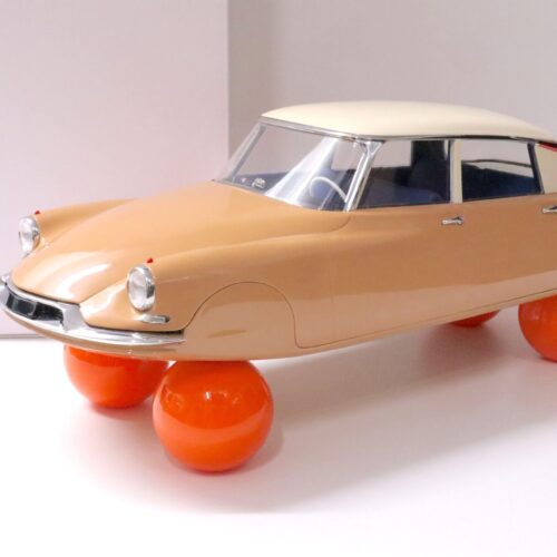 1:12 Norev Citroen DS 19 Sur Ballons 1959 brown/ beige Ecaille Blonde