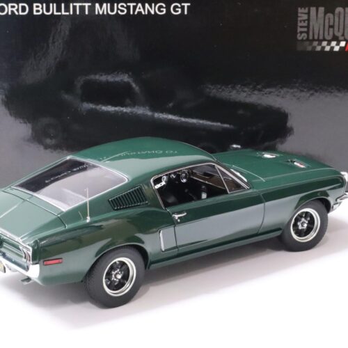 1:18 AUTOart Ford Mustang GT BULLITT 1968 Steve McQueen Version green 72813