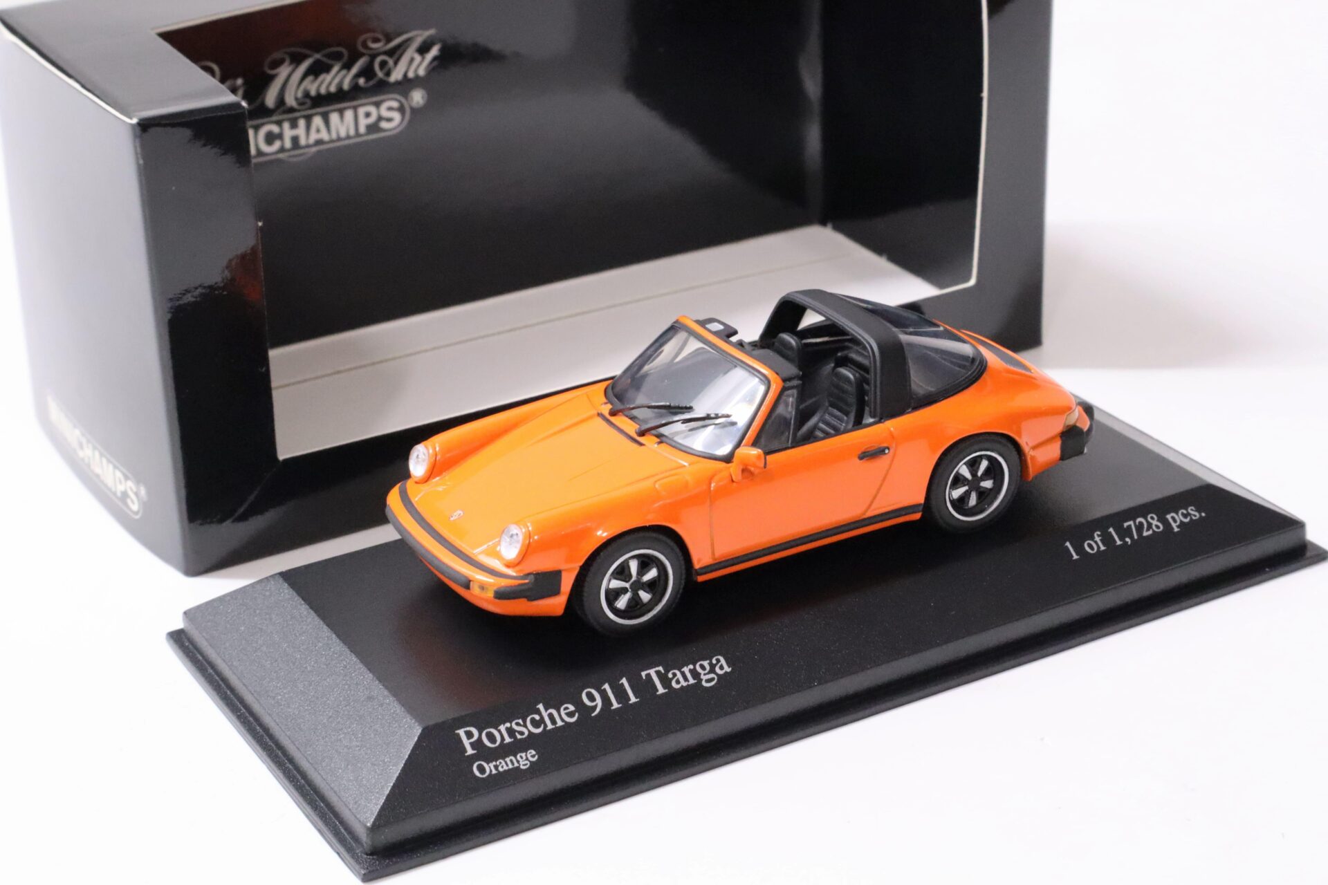 MINICHAMPS Porsche 911 Targa 1977 オレンジ 1:43 Minichamps Porsche 911 Targa 1977 G-Modell orange