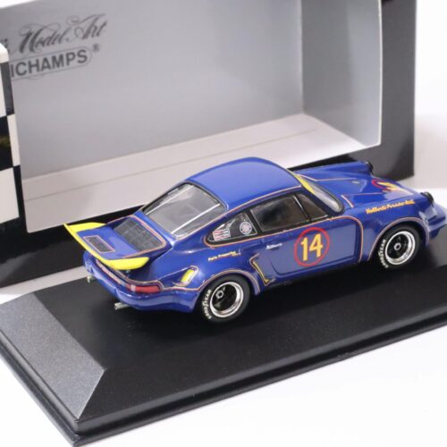 1:43 Minichamps Porsche 911 Carrera RSR 3.0 Trans-Am Champ 1974 #14 Holbert Sunoco