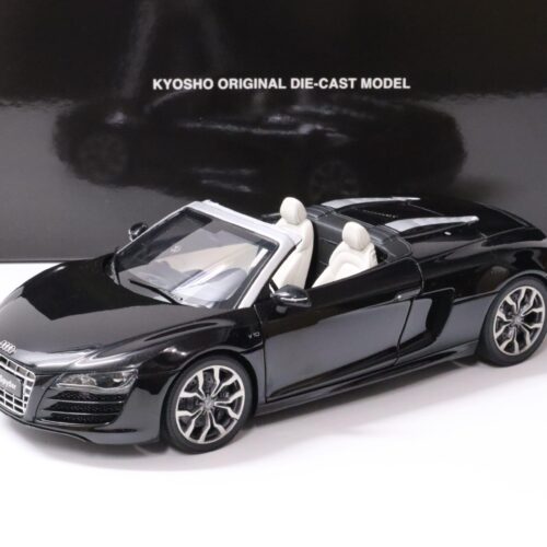 1:18 Kyosho Audi R8 V10 Spyder Phantom black