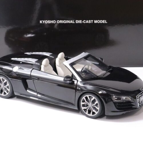 1:18 Kyosho Audi R8 V10 Spyder Phantom black