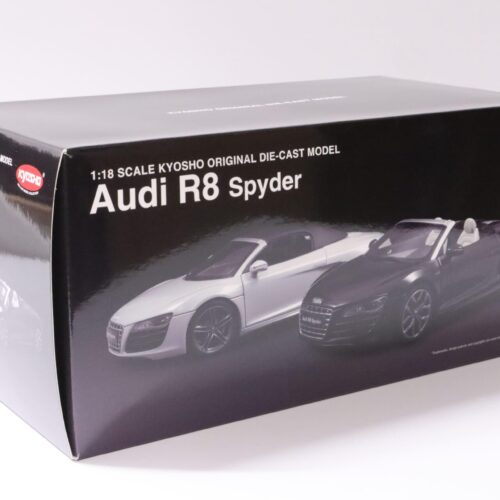 1:18 Kyosho Audi R8 V10 Spyder Phantom black
