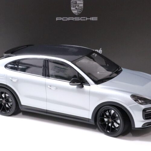 1:18 Norev Porsche Cayenne S Coupe Sport Paket dolomit silver DEALER VERSION