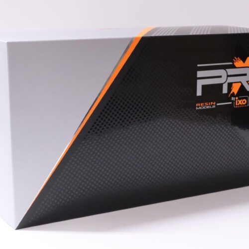 1:18 PremiumX Stutz Blackhawk Coupe 2-Tones silver/ black 1971