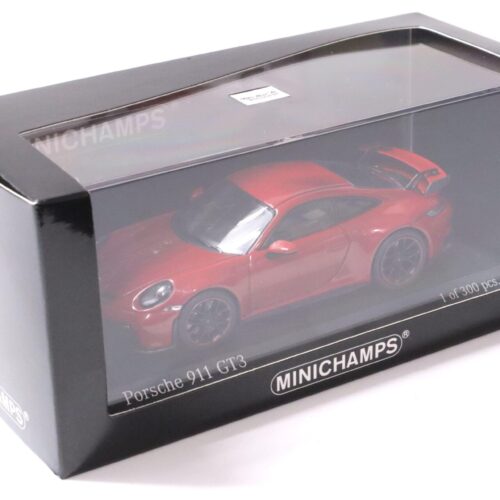 1:43 Minichamps Porsche 911 (992) GT3 Karmin red 2020