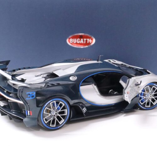 1:18 AUTOart Bugatti Vision Gran Turismo Argent silver/ blue Carbon 2015