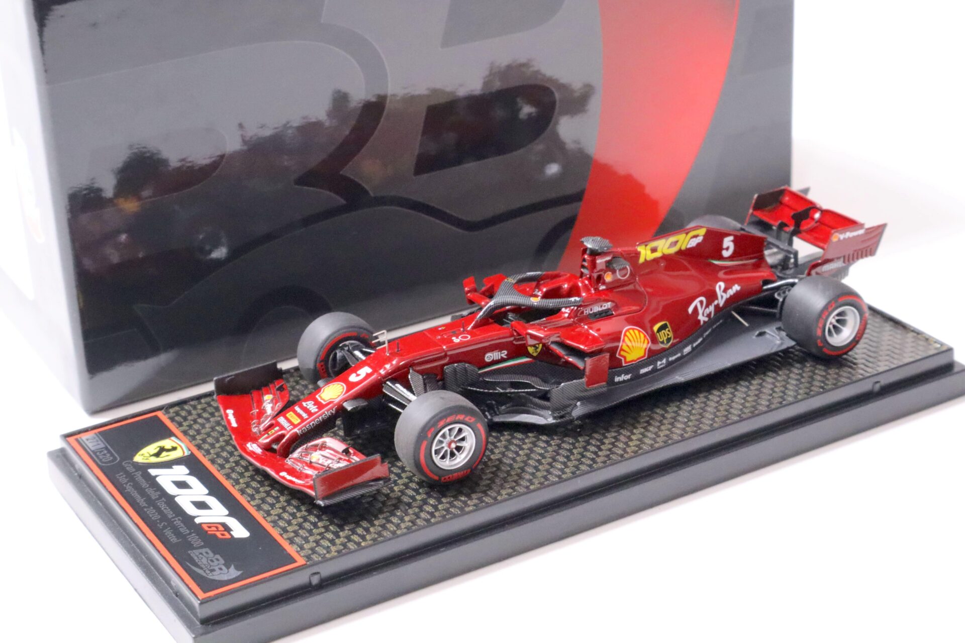 1:43 BBR F1 Ferrari SF1000 GP Tuscany Toscana 2020 S.Vettel