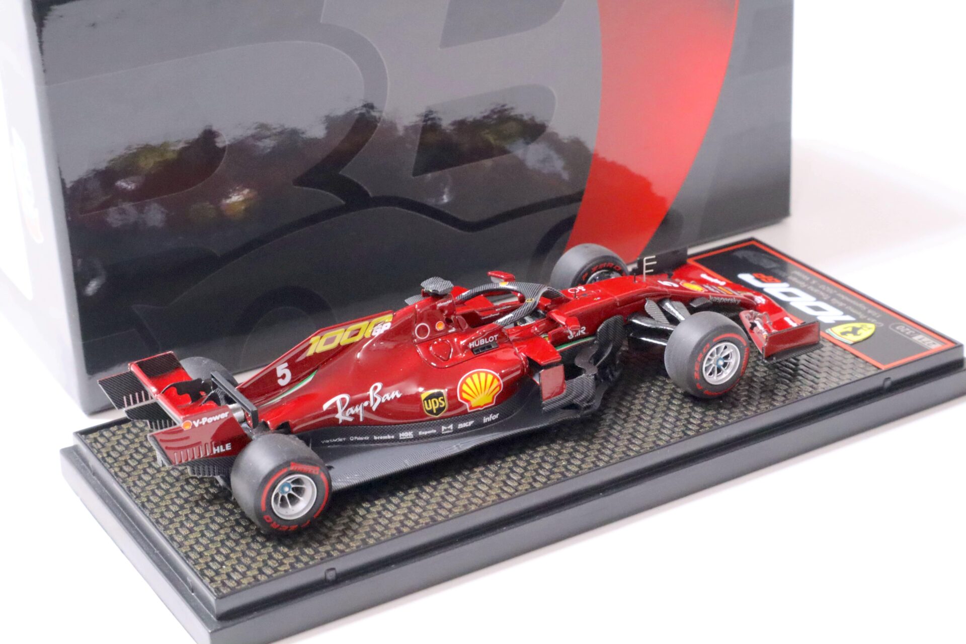 1:43 BBR F1 Ferrari SF1000 GP Tuscany Toscana 2020 S.Vettel