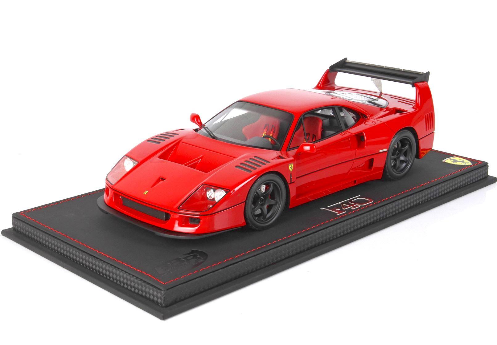 ID 62625 orig.jpg 1:18 BBR Ferrari F40 by Michelotto Rosso Corsa 322 red - Limited 80 pcs.
