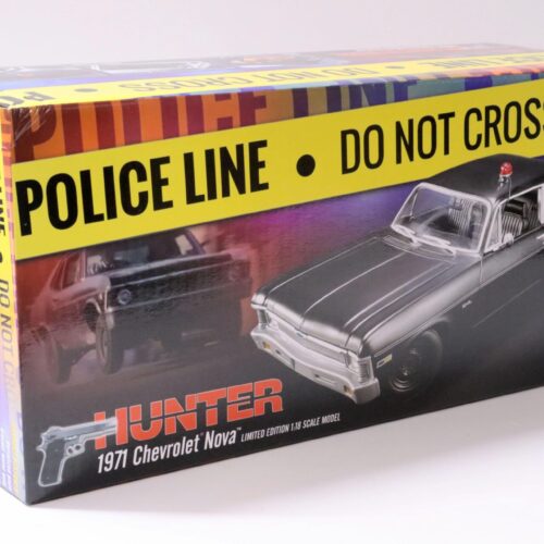 1:18 GMP 1971 Chevrolet Nova Coupe HUNTER TV Series matt black - Image 4