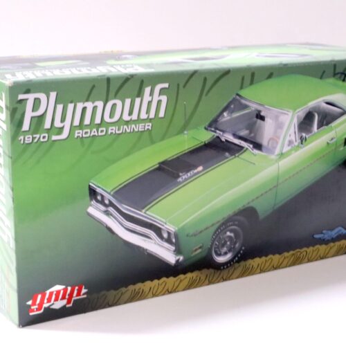 1:18 GMP 1970 Plymouth Road Runner 440.6 Lime green/ black G1803123