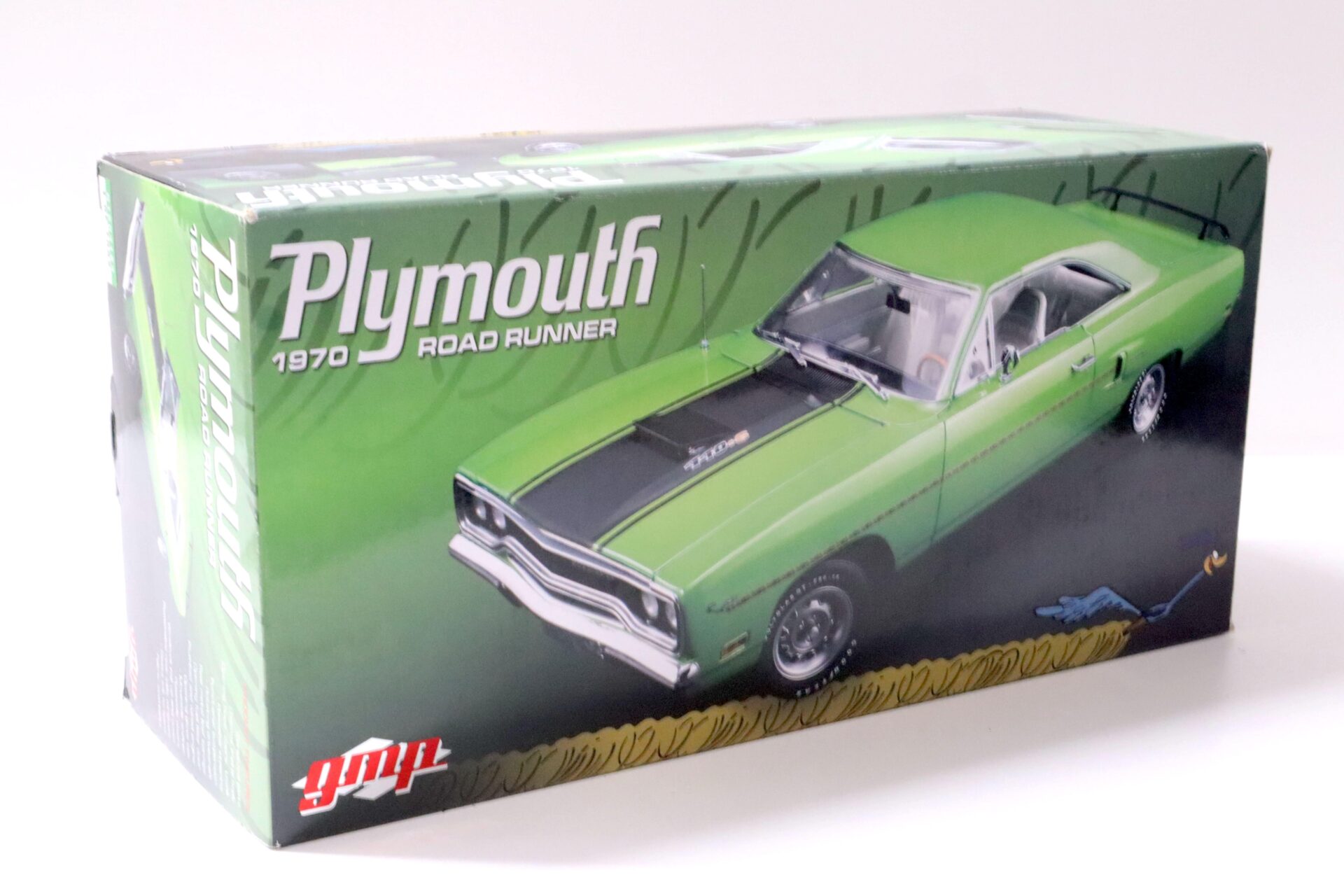 1:18 GMP 1970 Plymouth Road Runner 440.6 Lime green/ black G1803123
