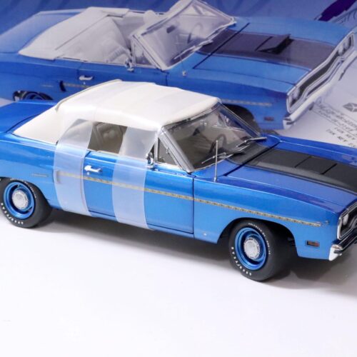 1:18 GMP 1970 Plymouth Road Runner Convertible 1 of1 Factory Produced blue