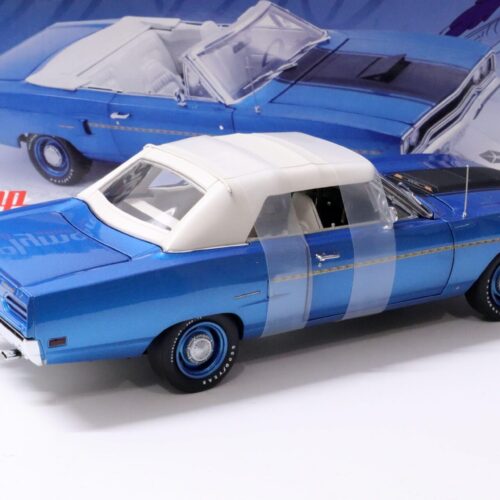1:18 GMP 1970 Plymouth Road Runner Convertible 1 of1 Factory Produced blue