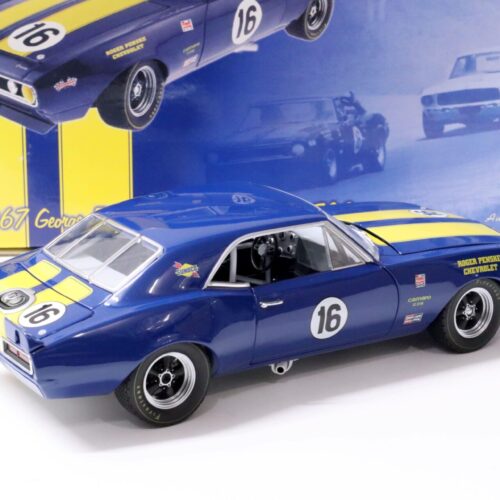 1:18 GMP 1967 Chevrolet Camaro Z28 Team Penske SUNOCO #16 Follmer/ Penske - Image 3