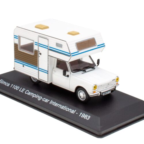1:43 Hachette IXO Camping Cars Simca 1100 LE Camping-Car International 1983