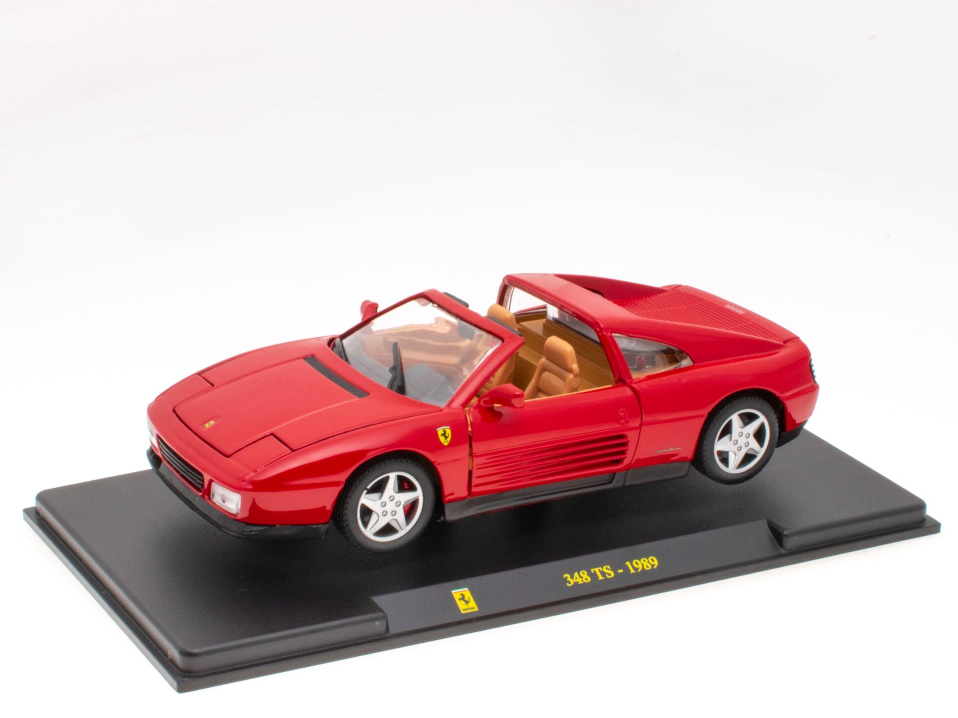 ID 63143 orig.jpg 1:24 Hachette Bburago Ferrari Collection Ferrari 348 TS red 1989 with display