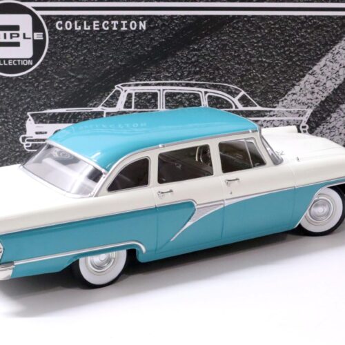 1:18 Triple9 1959 GAZ 13 Seagull Limousine turquoise/ white Die-Cast - Image 3