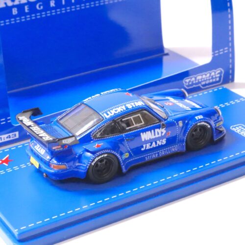 1:43 Tarmac Porsche 911 930 RWB RAUH-WELT Wally´s Jeans blue